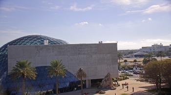 Weather camera view of Mahaffey Theater.