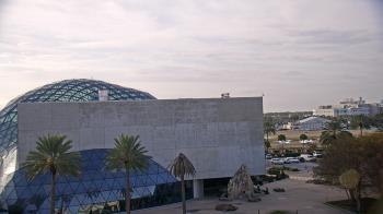 Weather camera view of Mahaffey Theater.