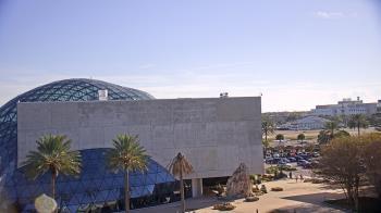 Weather camera view of Mahaffey Theater.