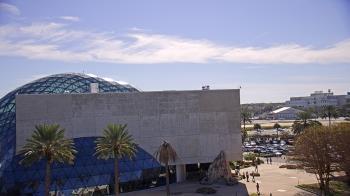 Weather camera view of Mahaffey Theater.