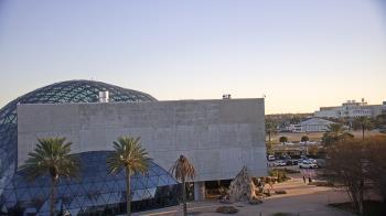 Weather camera view of Mahaffey Theater.