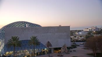 Weather camera view of Mahaffey Theater.