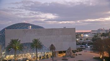 Weather camera view of Mahaffey Theater.
