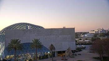 Weather camera view of Mahaffey Theater.