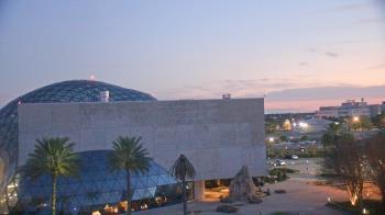 Weather camera view of Mahaffey Theater.