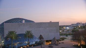Weather camera view of Mahaffey Theater.