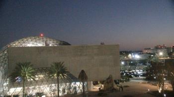 Weather camera view of Mahaffey Theater.