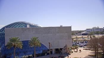 Weather camera view of Mahaffey Theater.