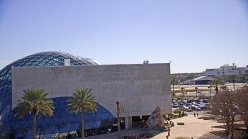 Weather camera view of Mahaffey Theater.