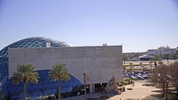 Weather camera view of Mahaffey Theater.