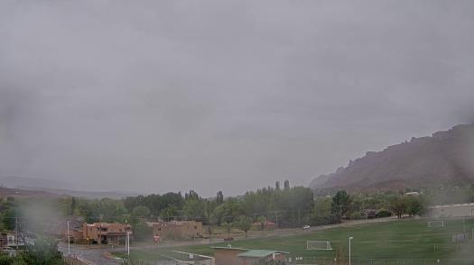 Weather camera view of Grand County HS.