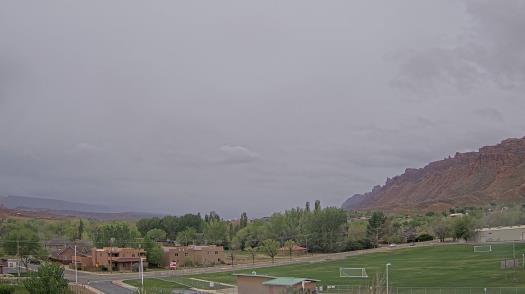 Weather camera view of Grand County HS.