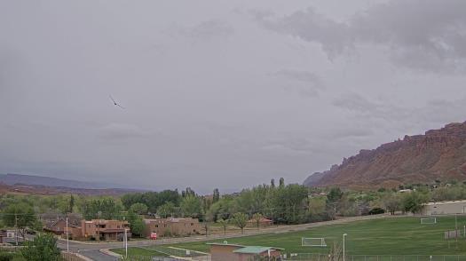 Weather camera view of Grand County HS.