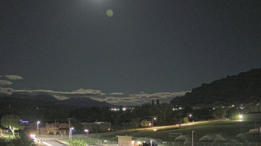 Weather camera view of Grand County HS.