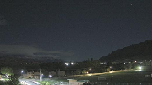 Weather camera view of Grand County HS.