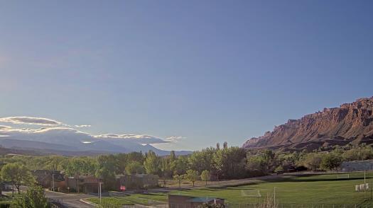Weather camera view of Grand County HS.
