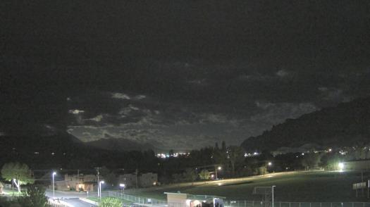 Weather camera view of Grand County HS.