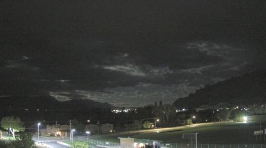 Weather camera view of Grand County HS.