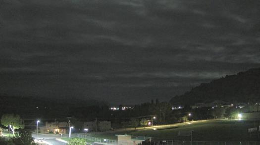 Weather camera view of Grand County HS.