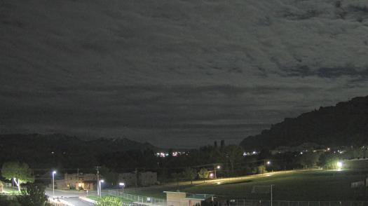 Weather camera view of Grand County HS.