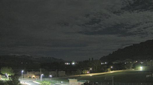 Weather camera view of Grand County HS.