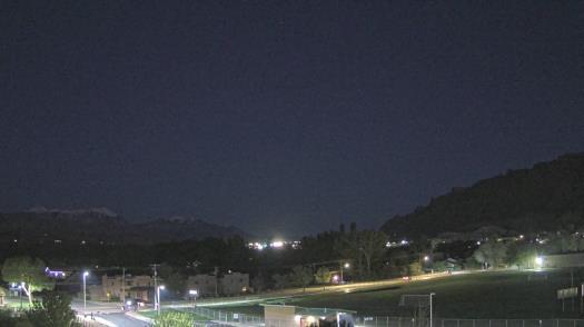 Weather camera view of Grand County HS.