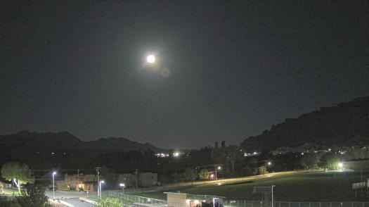 Weather camera view of Grand County HS.