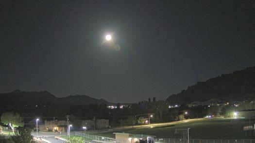 Weather camera view of Grand County HS.