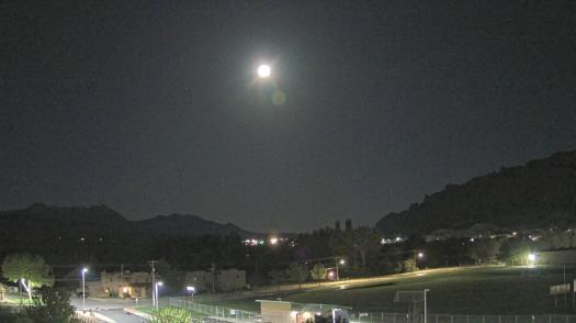 Weather camera view of Grand County HS.