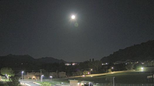 Weather camera view of Grand County HS.