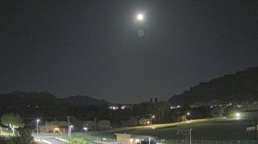 Weather camera view of Grand County HS.