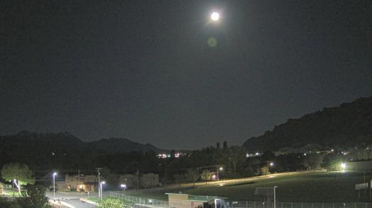 Weather camera view of Grand County HS.