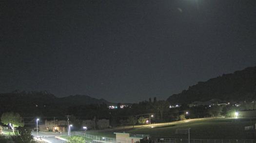 Weather camera view of Grand County HS.