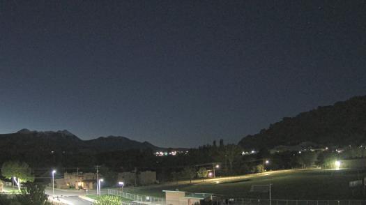 Weather camera view of Grand County HS.