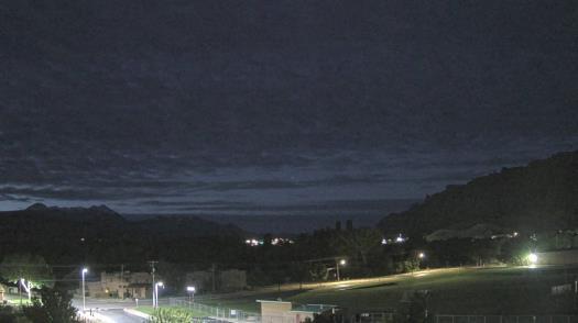 Weather camera view of Grand County HS.