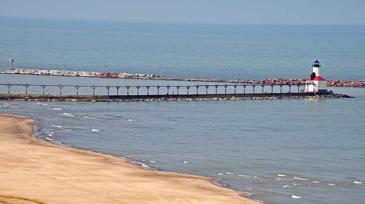 Weather camera view of Access LaPorte County Television Studios.
