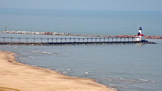 Weather camera view of Access LaPorte County Television Studios.