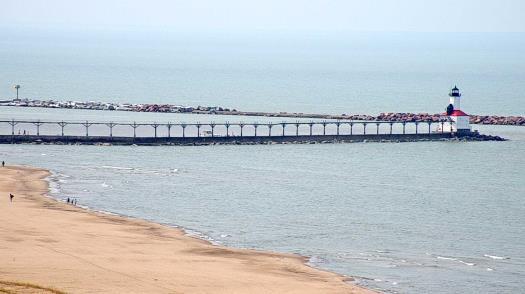 Weather camera view of Access LaPorte County Television Studios.