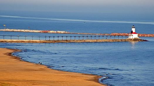 Weather camera view of Access LaPorte County Television Studios.