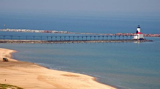 Weather camera view of Access LaPorte County Television Studios.
