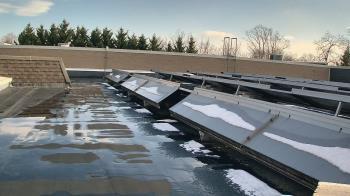 Weather camera view of Langley School.