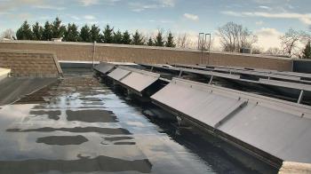 Weather camera view of Langley School.