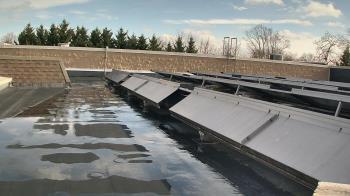 Weather camera view of Langley School.