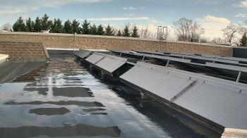 Weather camera view of Langley School.