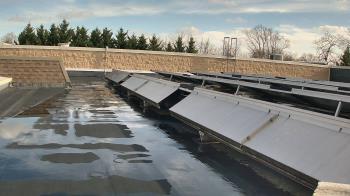 Weather camera view of Langley School.