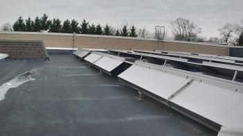 Weather camera view of Langley School.