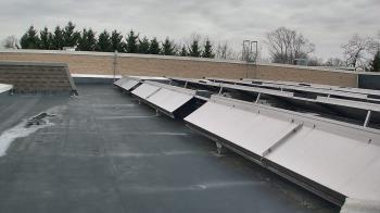 Weather camera view of Langley School.