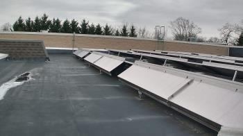 Weather camera view of Langley School.