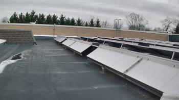 Weather camera view of Langley School.