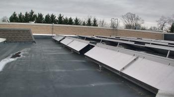 Weather camera view of Langley School.